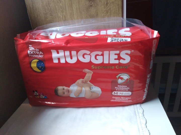 Fralda Huggies Supreme Care