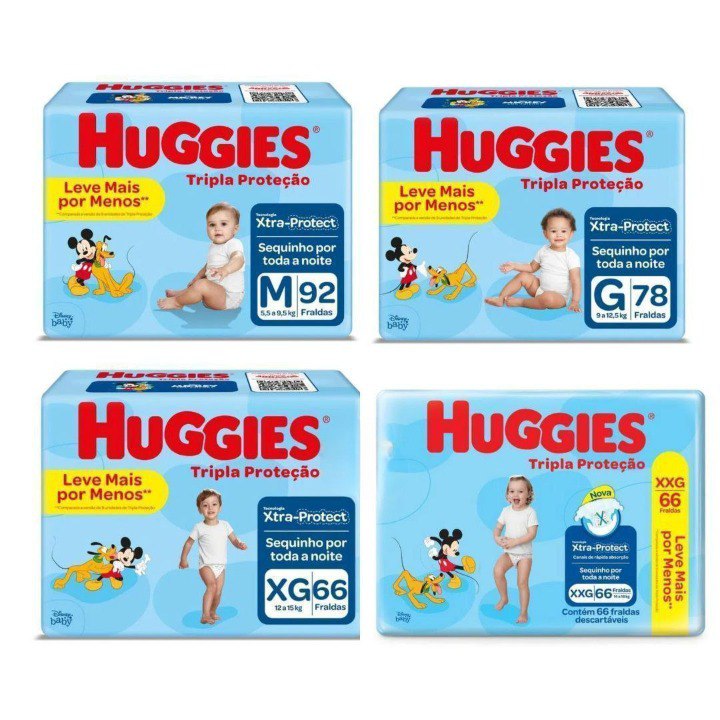 Fralda Huggies Tripla Proteção