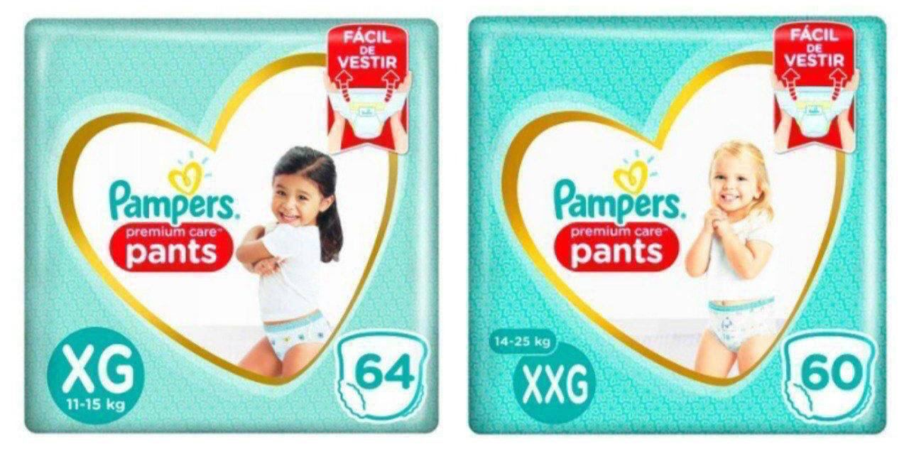 Fralda Pampers Pants Premium Care
