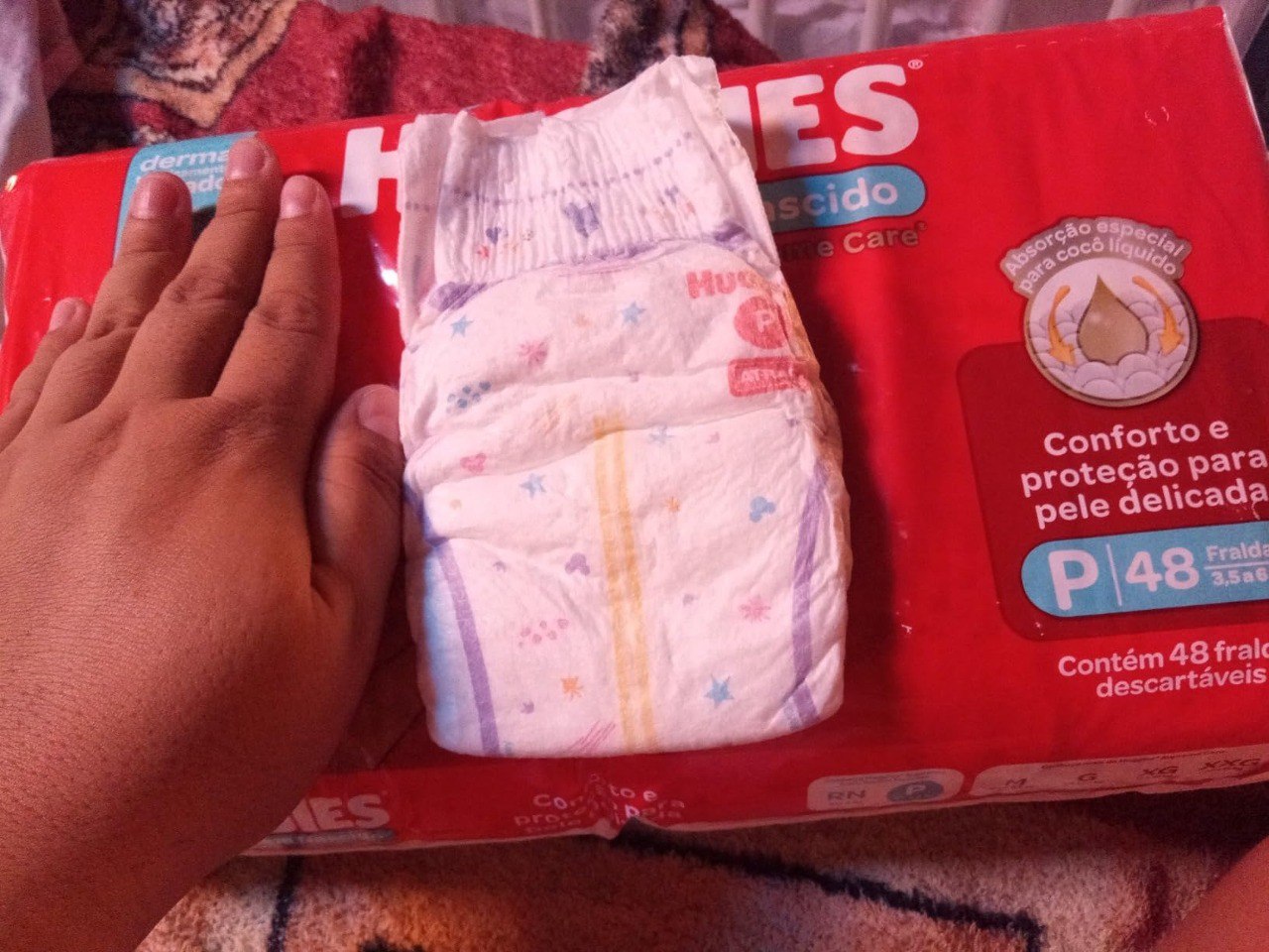 Huggies Supreme Care P - Fralda infantil, 48 unidades