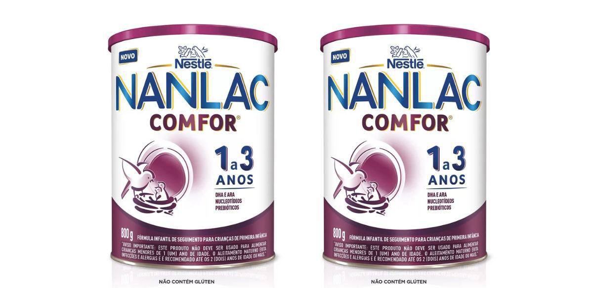 Kit Fórmula Infantil Nanlac Comfor 800g 2 Unidades