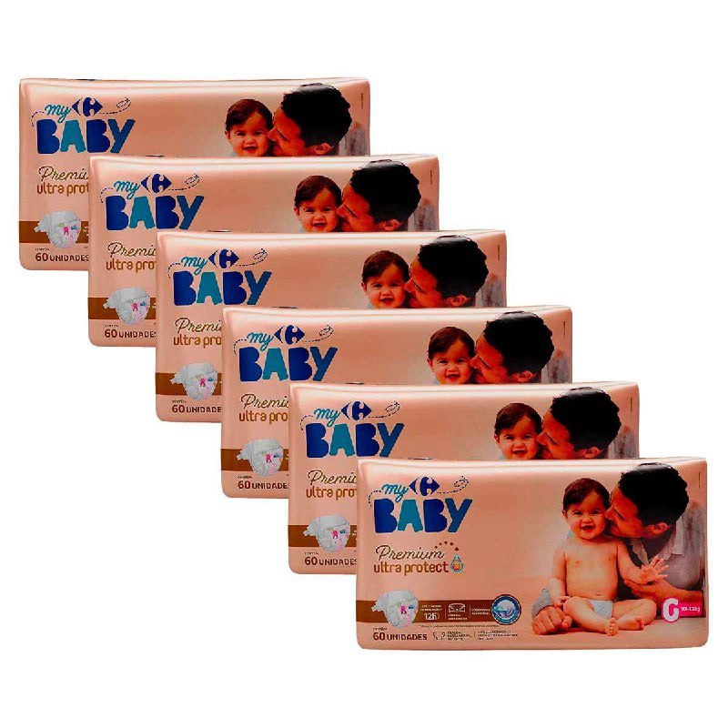 Kit Fraldas Carrefour My Baby