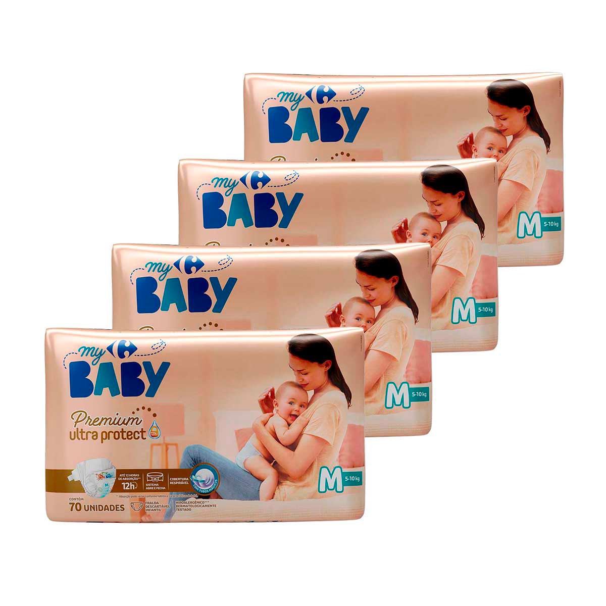 Kit Fraldas Carrefour My Baby
