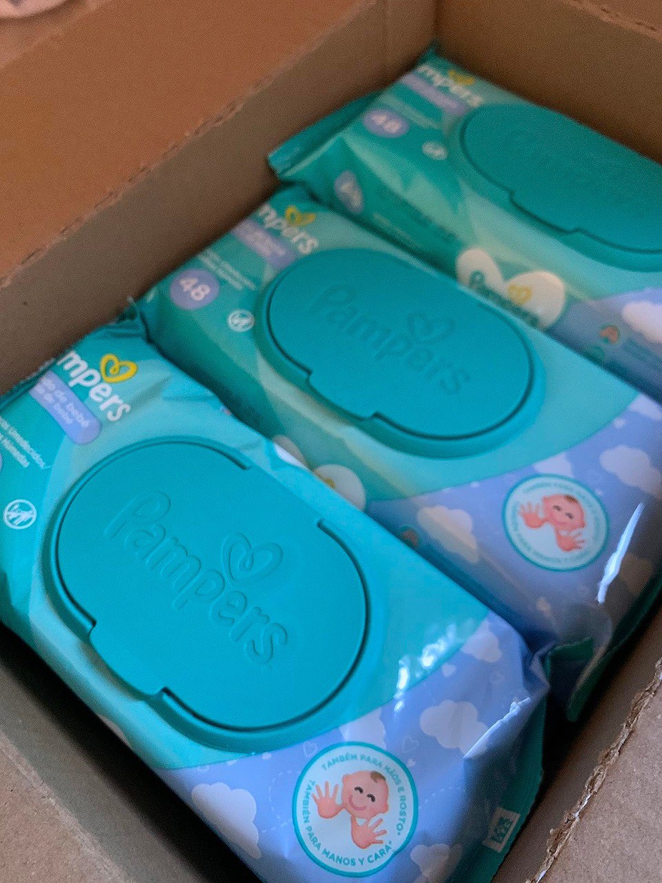 Kit Pampers Lenc Umed Inf Cuidados