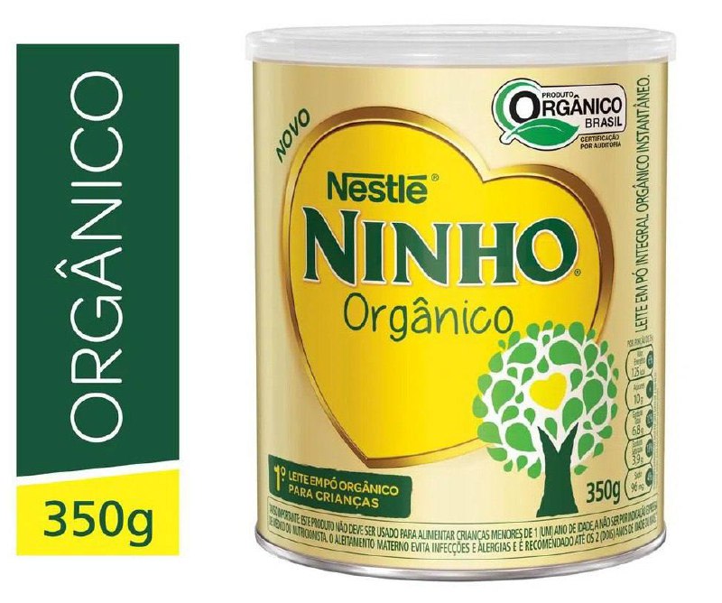 Leite Ninho Orgânico 350g