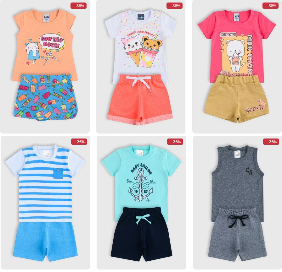 Novos Looks na Miau!!  Tem do RN ao tam 3
