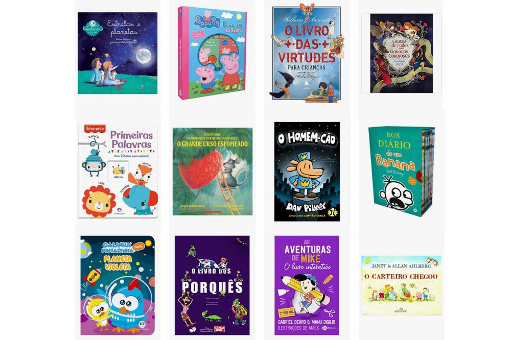 Os Mais Vendidos em Livros Infantis