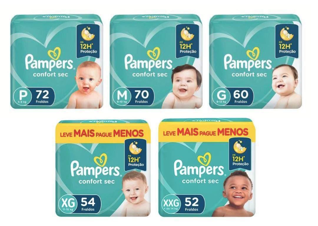 Pampers Confort Sec