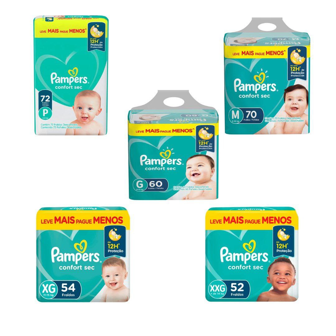 Pampers Confort Sec (P ao XXG)