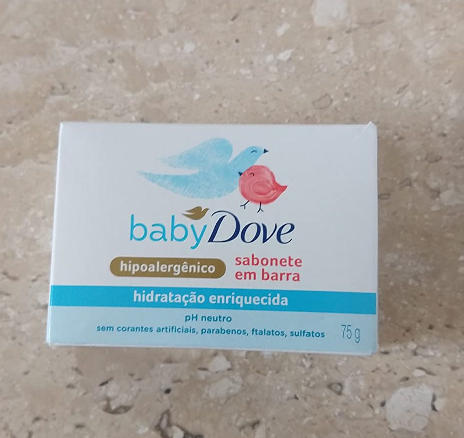 Sabonete Em Barra Baby Dove Hidratação Enriquecida 75g