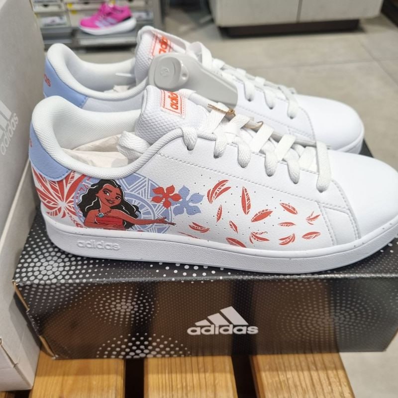 Tênis Infantil Adidas Advantage Moana