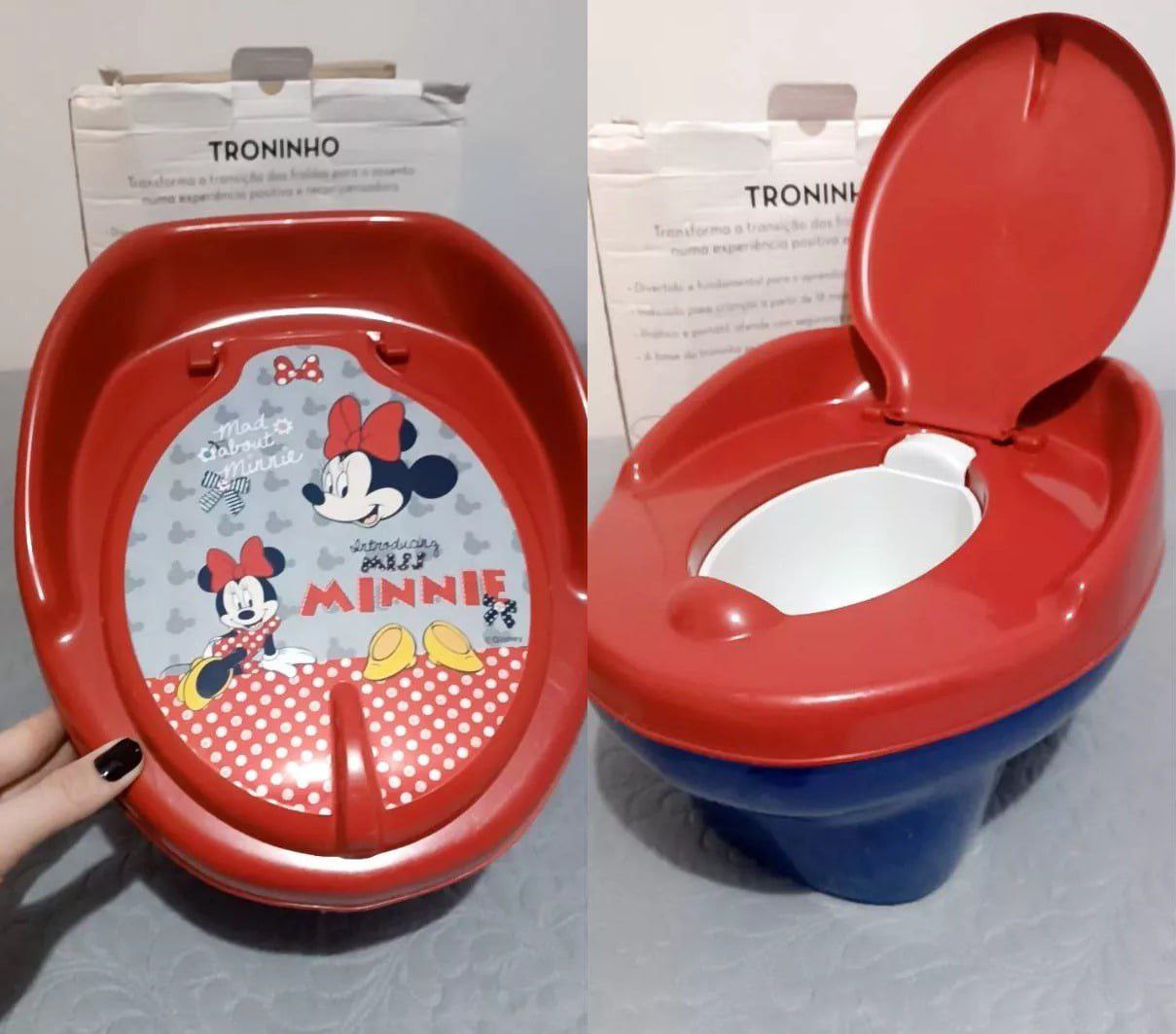 Troninho Infantil Styll Baby Minnie