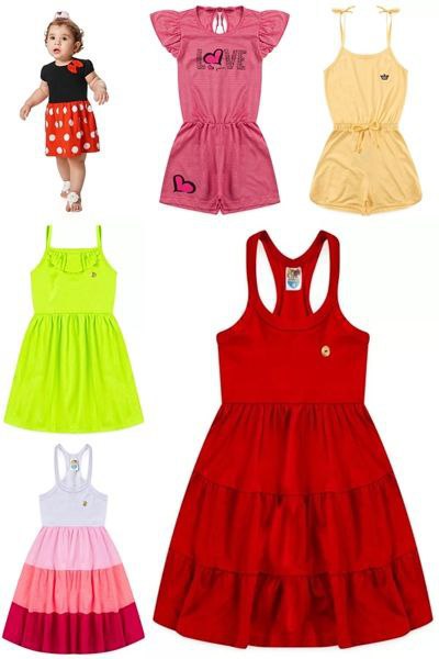 VESTIDOS e MACAQUINHOS *5 POR R$95*