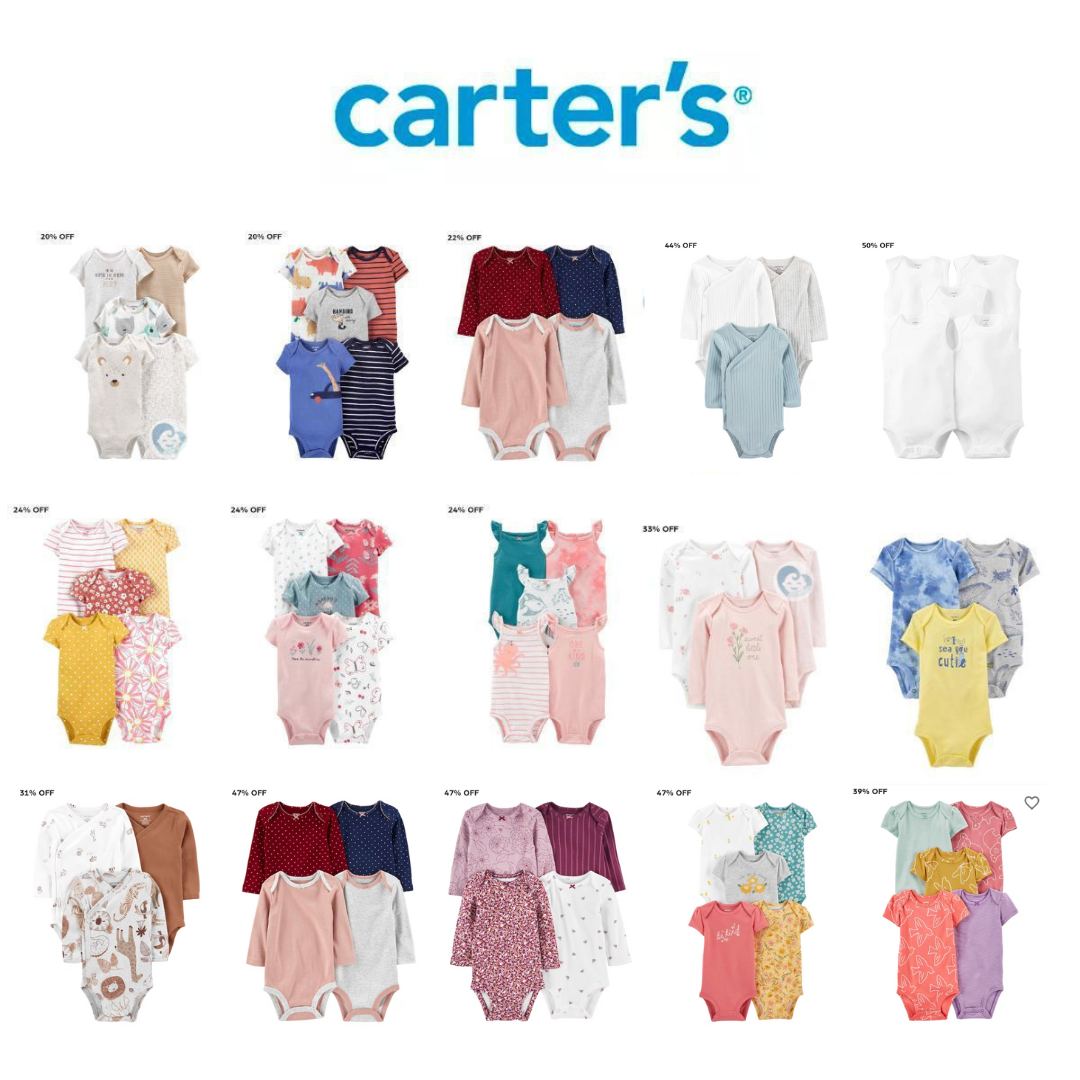 Body Carter's com até 50% off