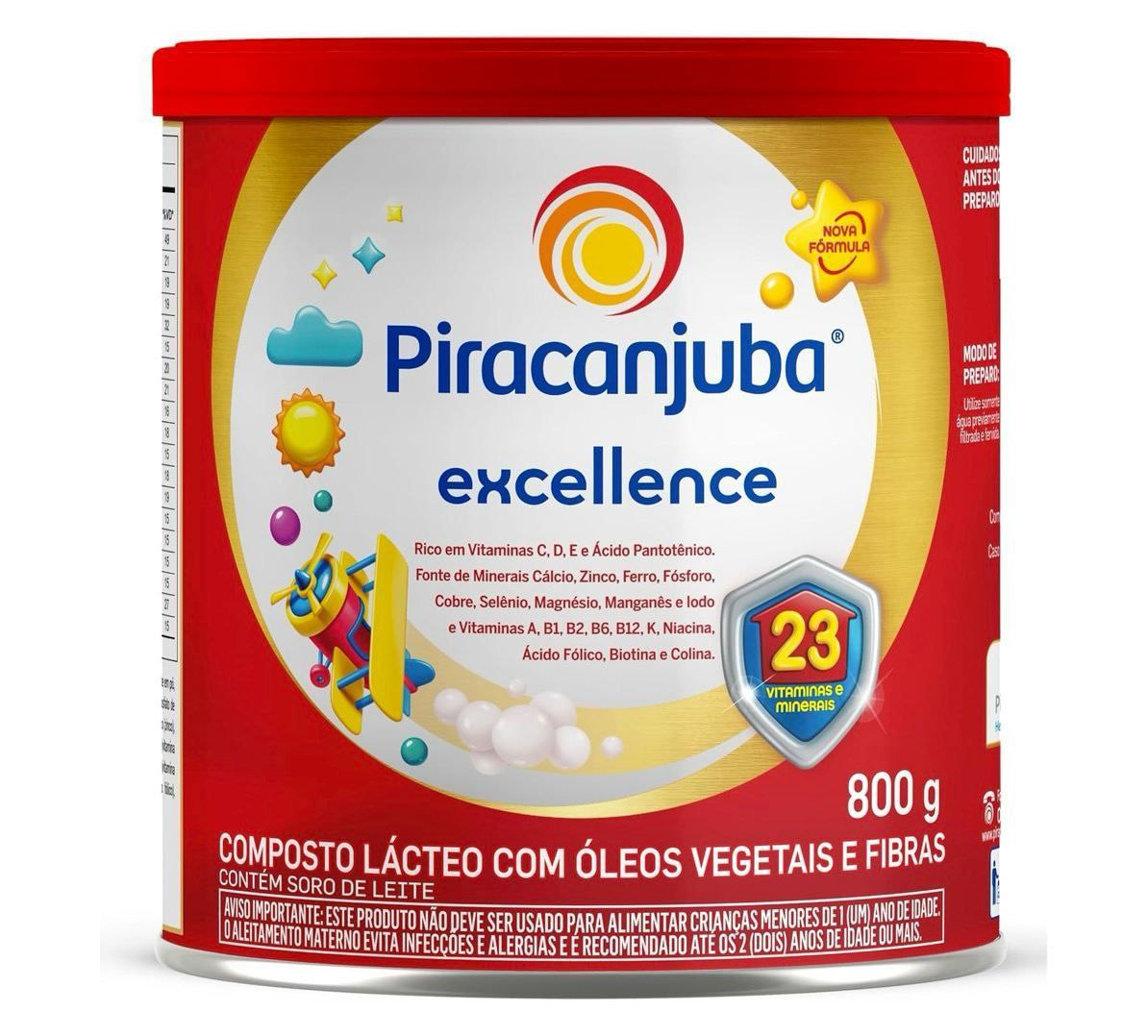 Composto Lácteo Piracanjuba Excellence 800g