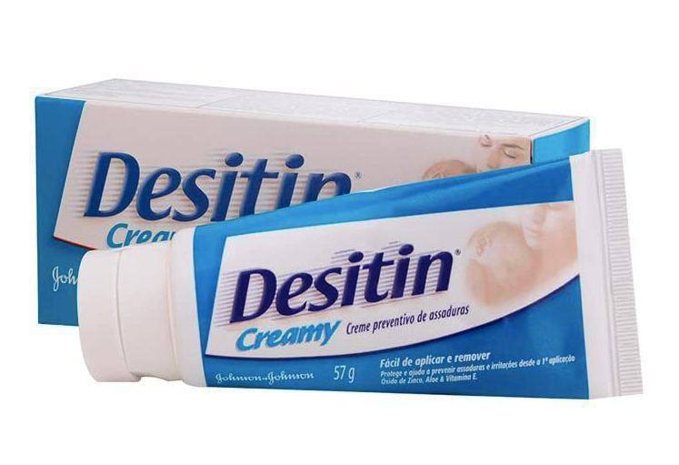 Creme Preventivo de Assaduras Creamy Aloe, Desitin, 57g