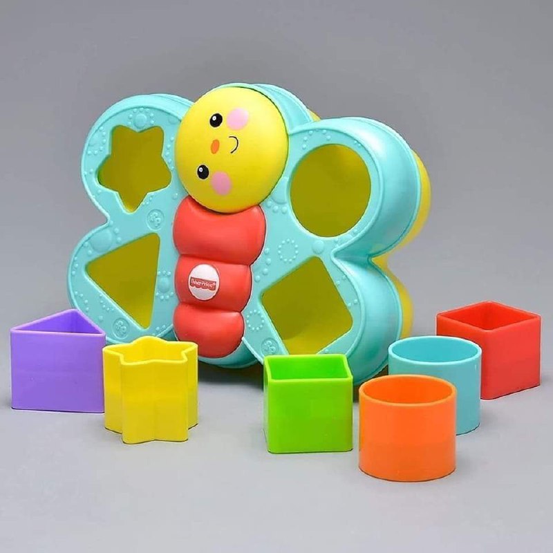 Encaixa Borboleta, Fisher Price, Mattel