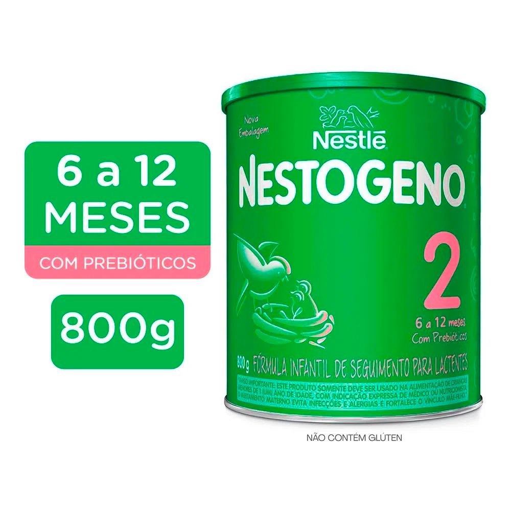 Fórmula Infantil Nestogeno 2 com 800g
