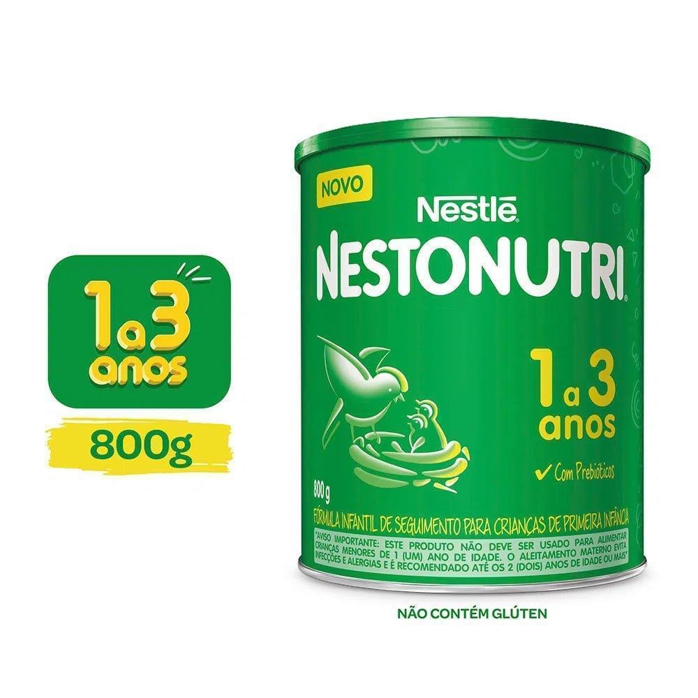 Fórmula Infantil Nestonutri 1+ com 800g