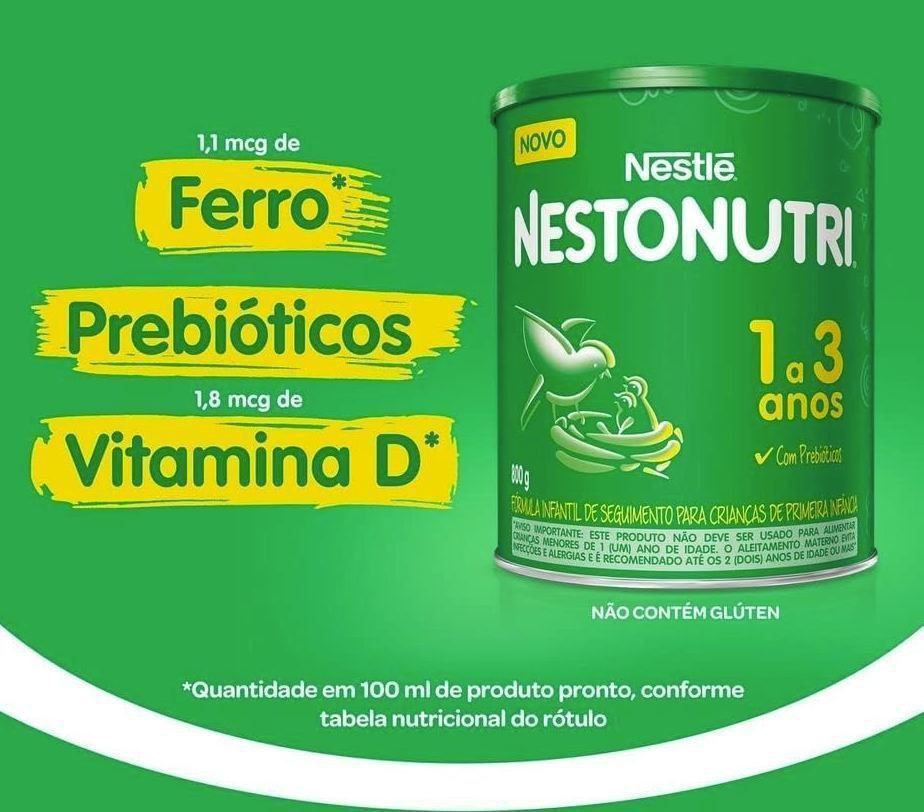 Fórmula Infantil Nestonutri 800g