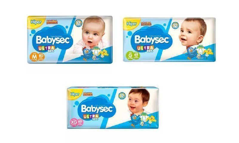 Fralda Babysec UltraSec Galinha Pintadinha