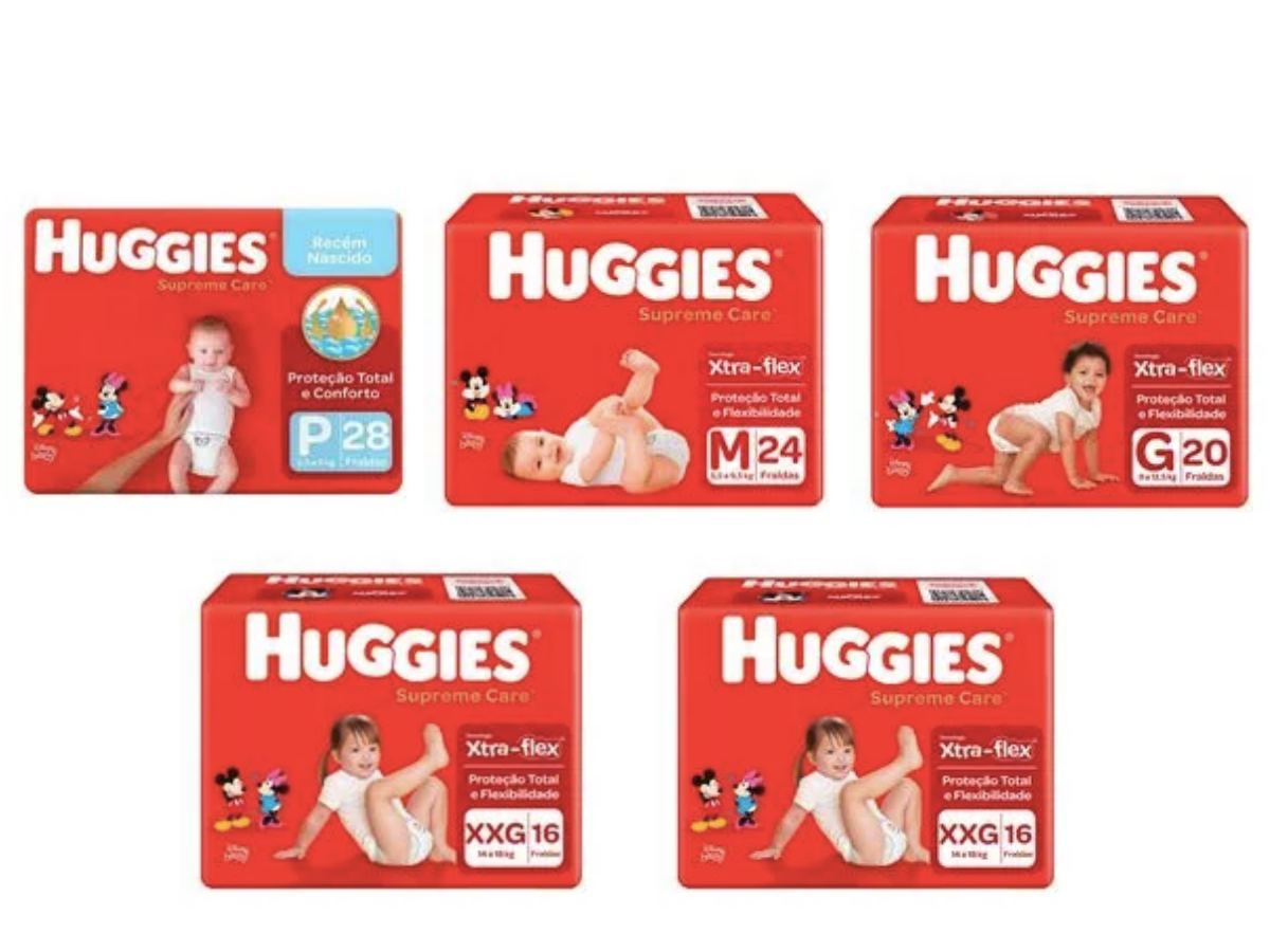 Fralda Huggies Supreme Care