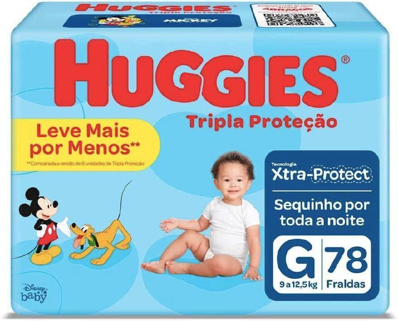 Fralda Huggies Tripla Proteção