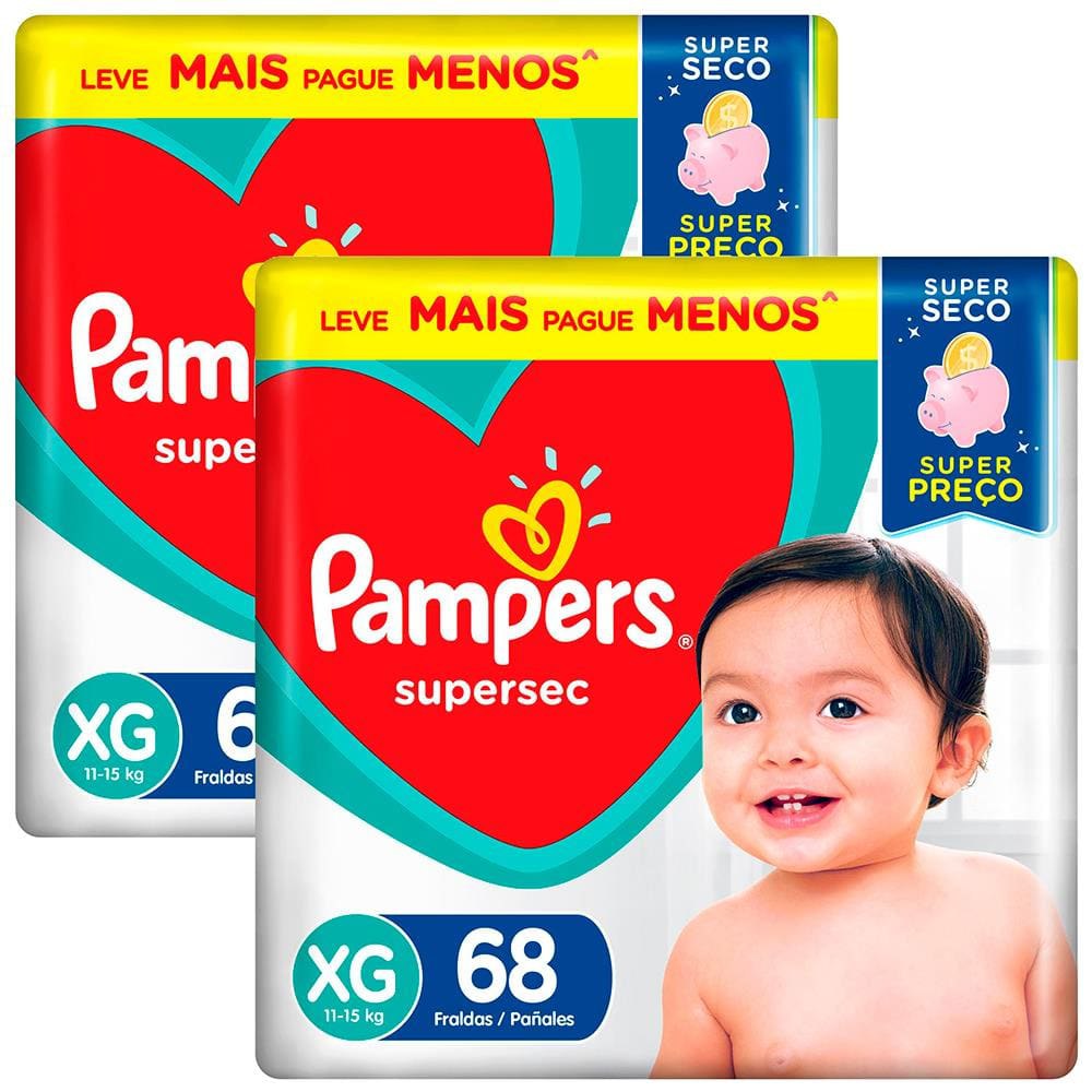 Fralda Pampers Supersec