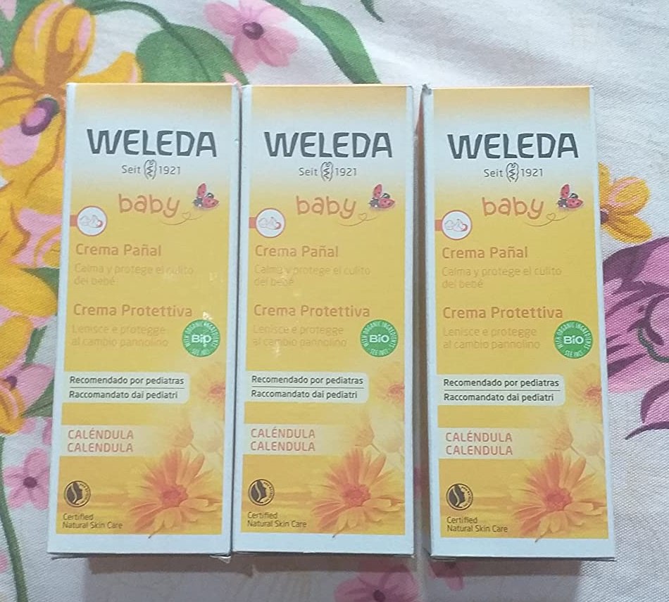 Kit Weleda Baby Calêndula - Cremes para Assaduras 3x75ml