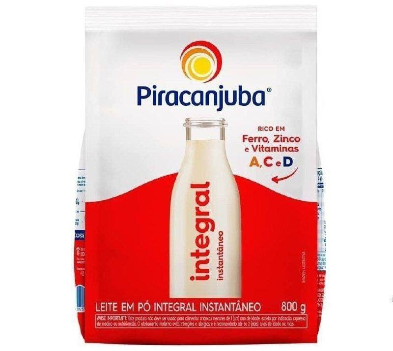 Leite Pó Integral Instantâneo Piracanjuba Pouch 800g
