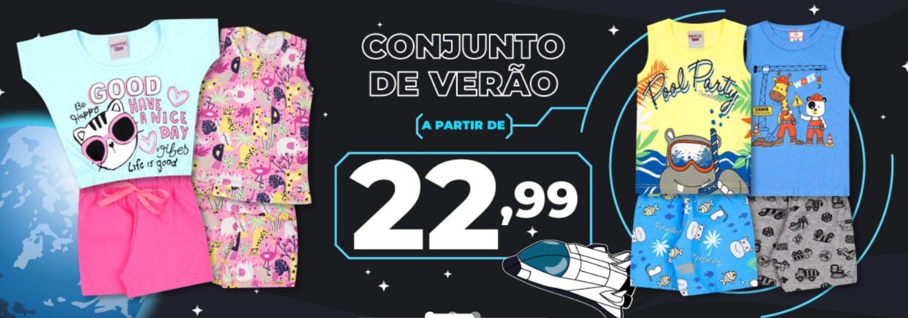 Lista de conjuntos de verão!!  (Menino e Menina)