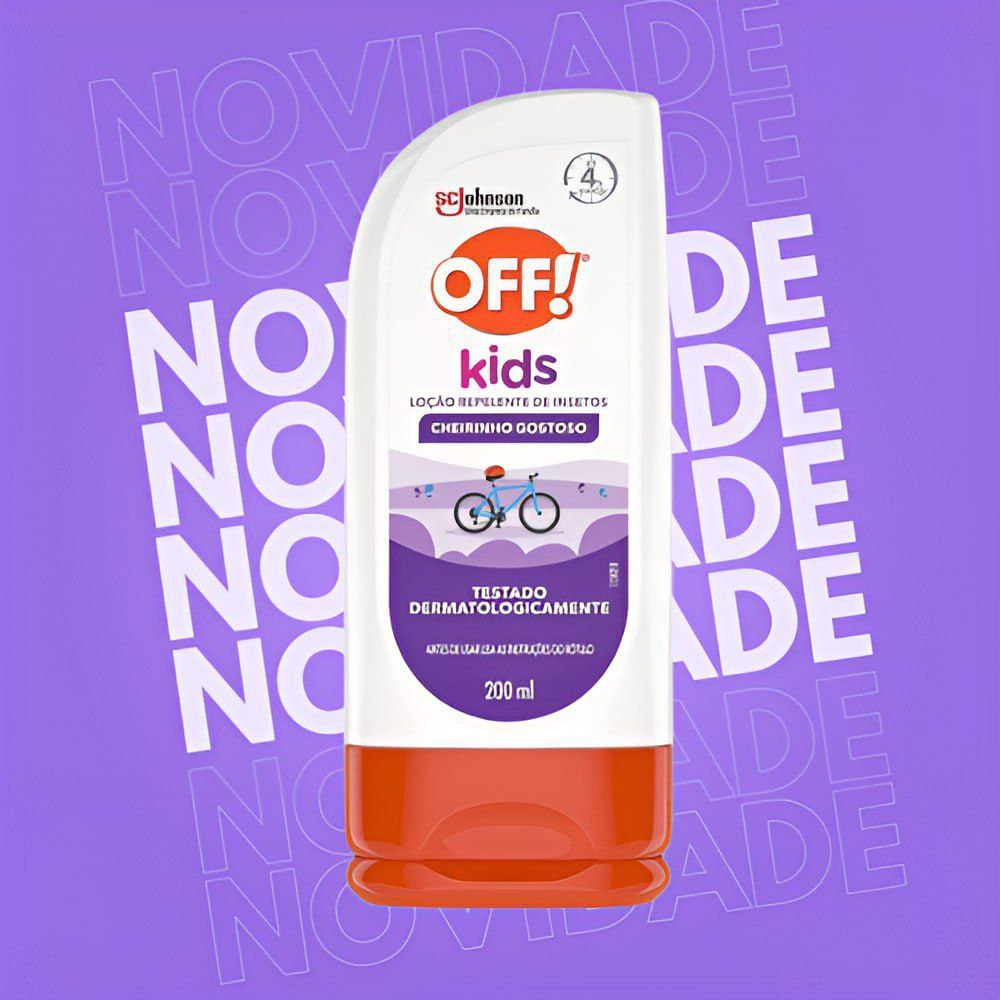 Off Repelente Kids Loção 200ml