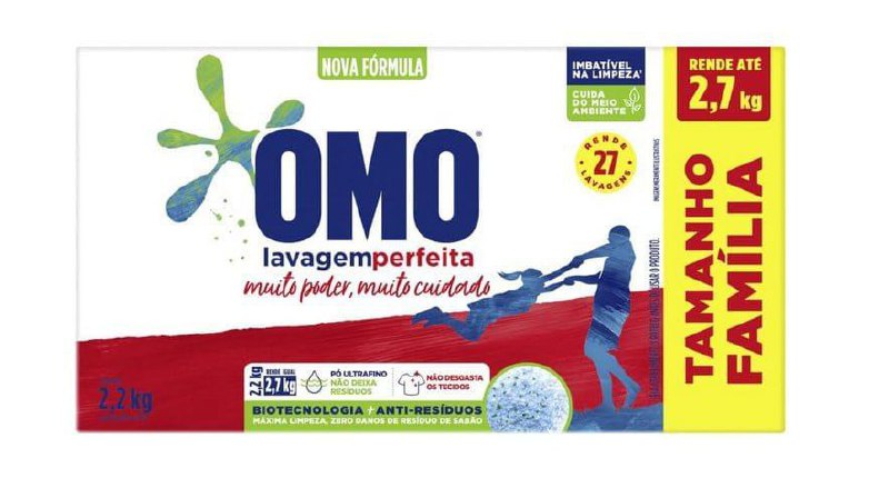 OMO Sabão Em Pó Lavagem Perfeita 2.2Kg