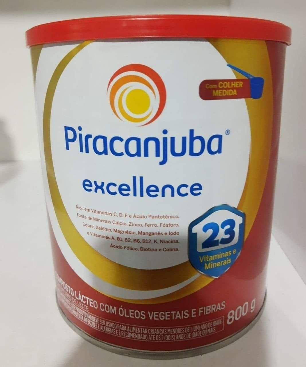 Piracanjuba Composto Lácteo Excellence Lata 800g, Médio