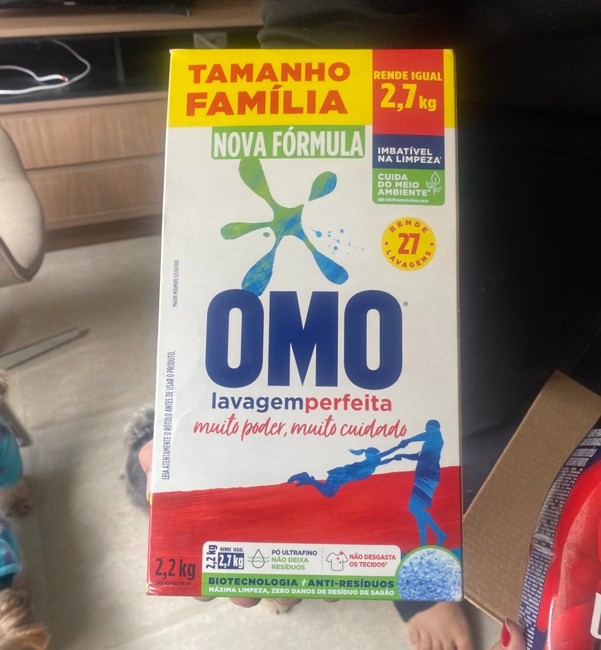Sabão em Pó Omo Lavagem Perfeita 2.2kg