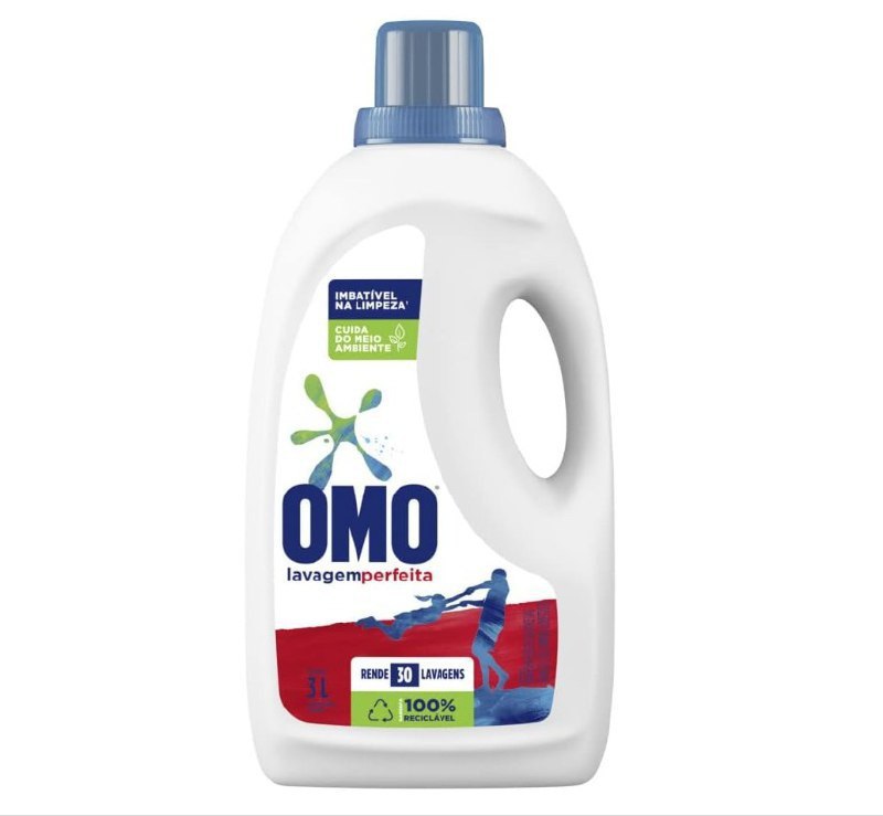 Sabão Líquido Omo Lavagem Perfeita 3L