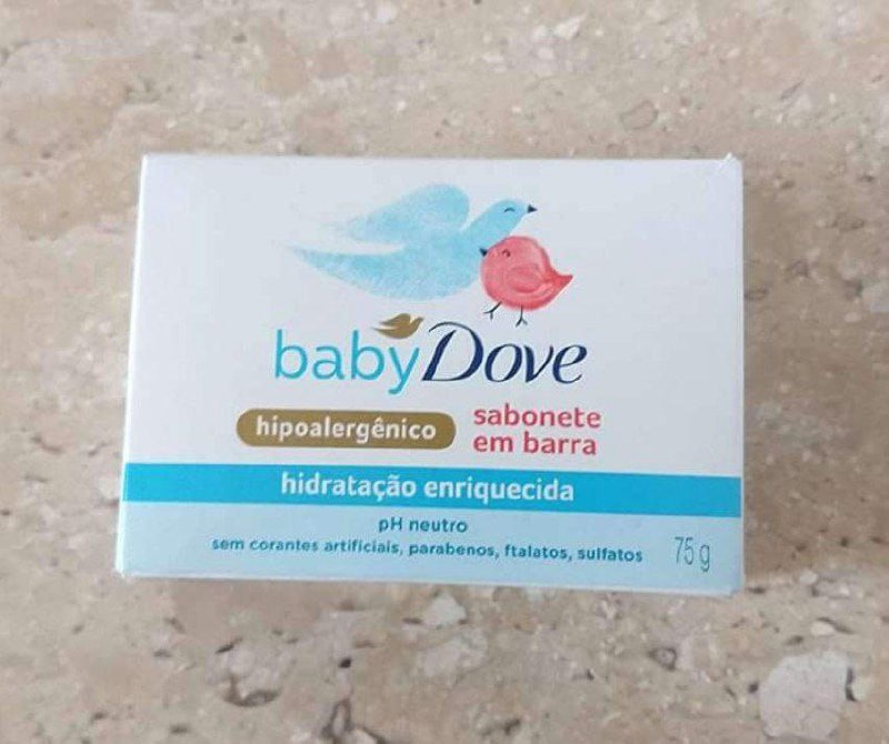 Sabonete Em Barra Baby Dove Hidratação Enriquecida 75 Gr