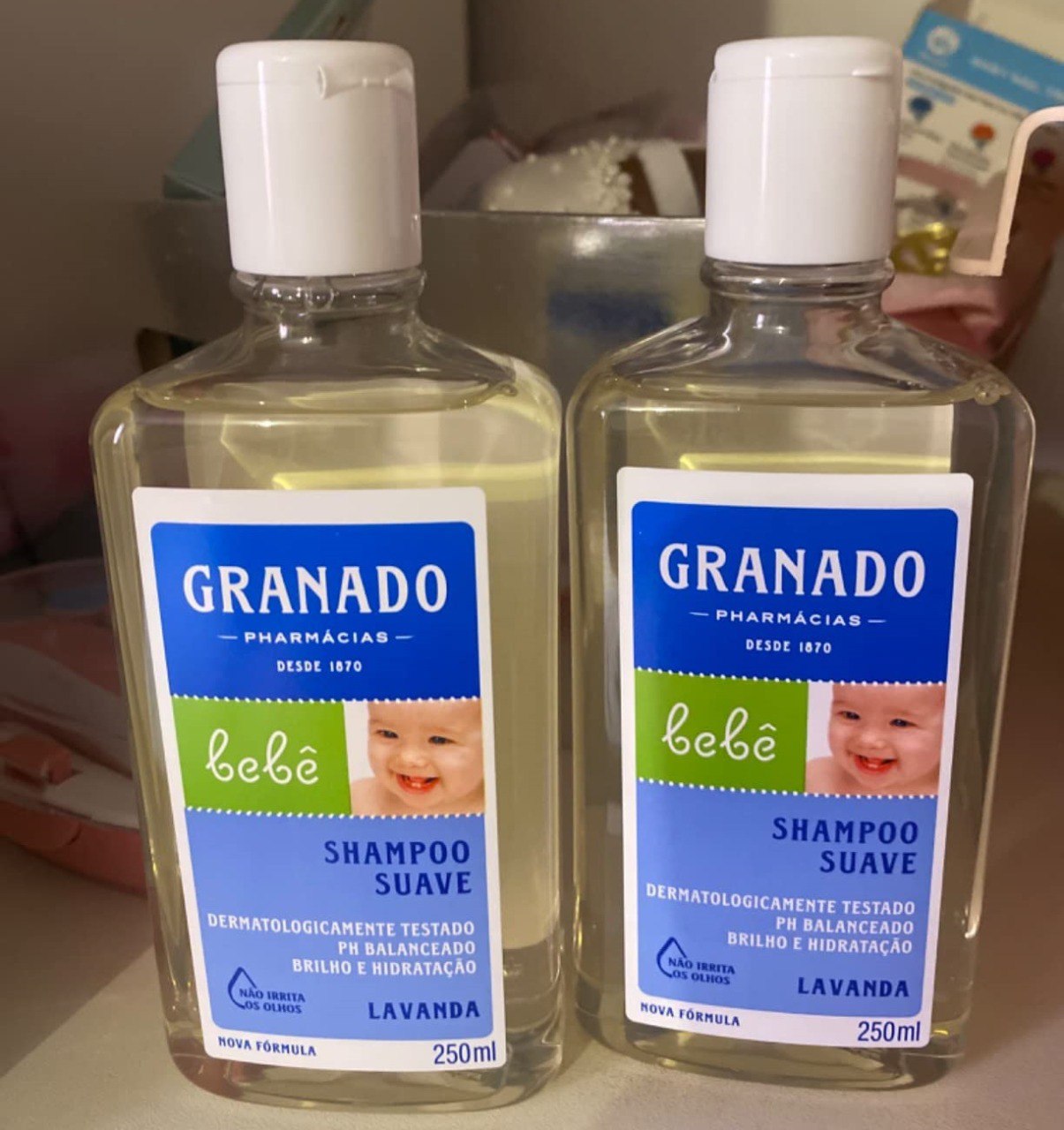 Shampoo Bebê Lavanda, Granado, Lilás, 250ml