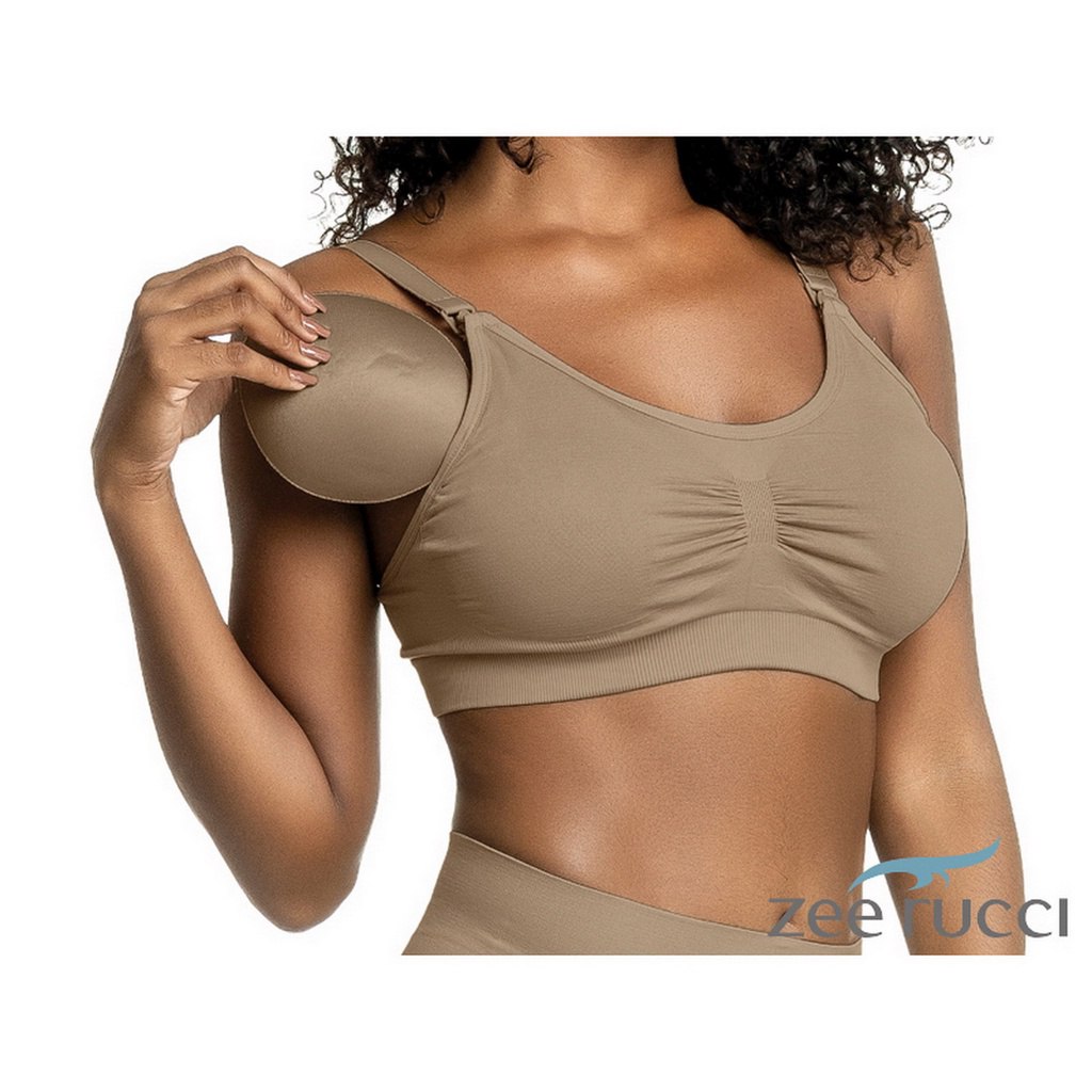 Sutiã de Amamentação Top Com Bojo Removivel Super Confortavel Plus Size