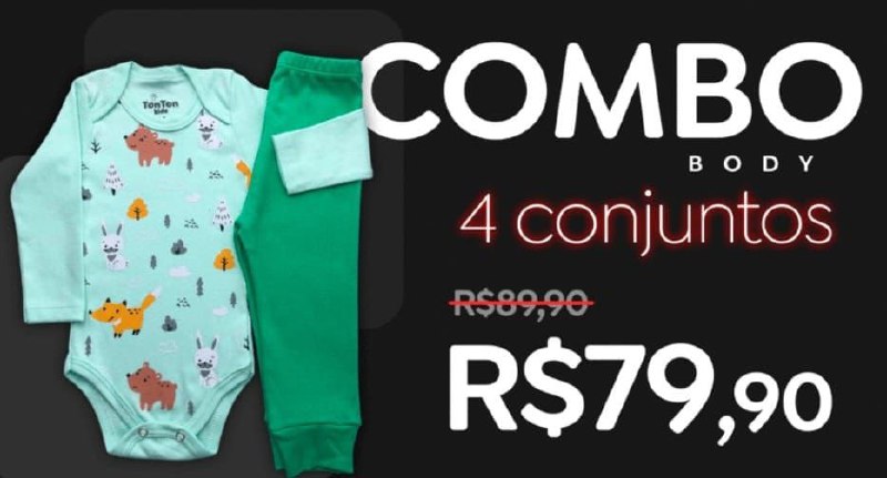Vem aproveitar as ofertas e renovar o armário dos Pequenos  ‼️