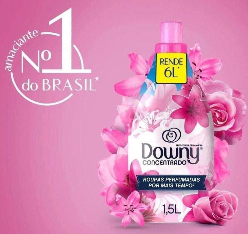 Amaciante Downy Concentrado Frescor da Primavera 1,5L