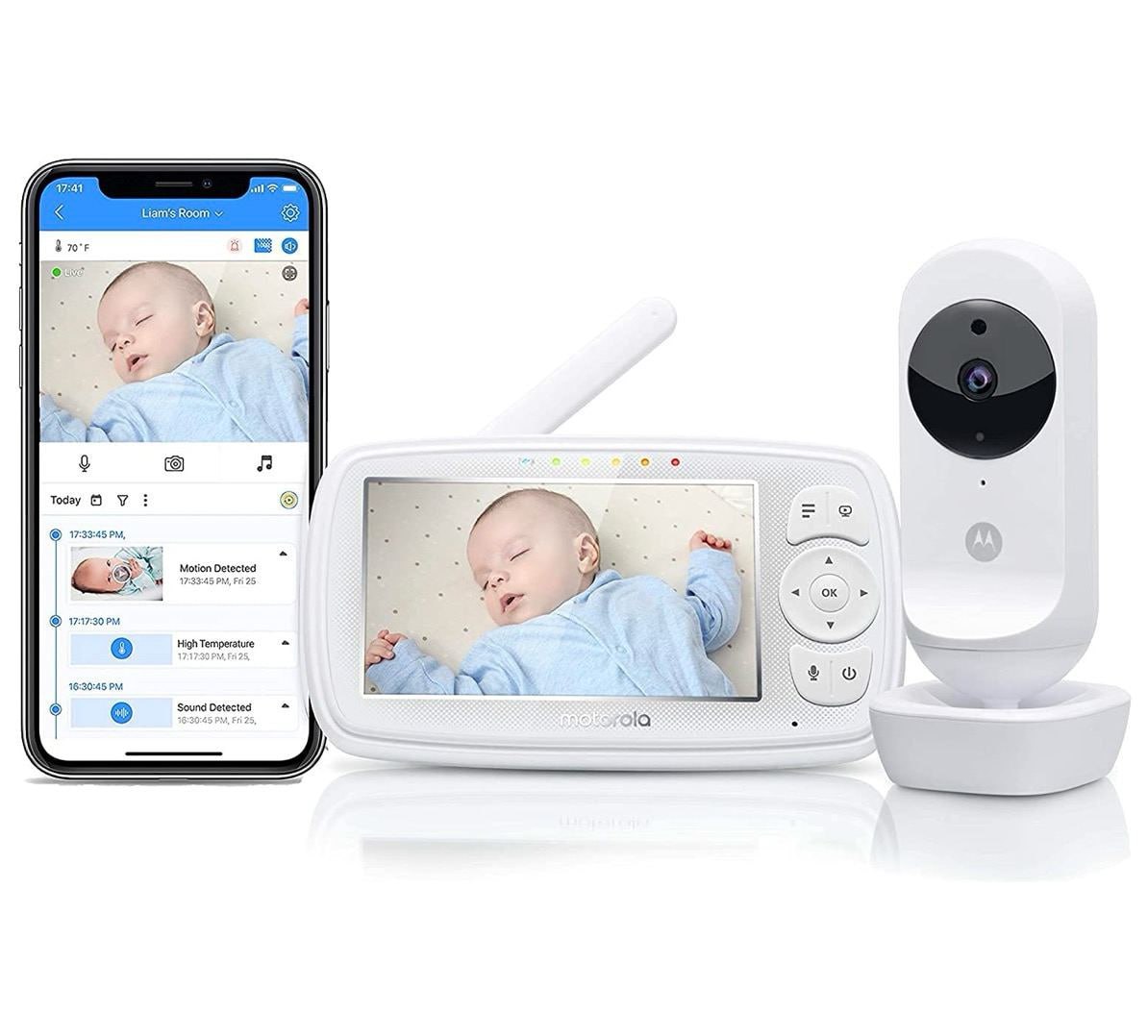 Babá Eletrônica EASE44Connect Motorola