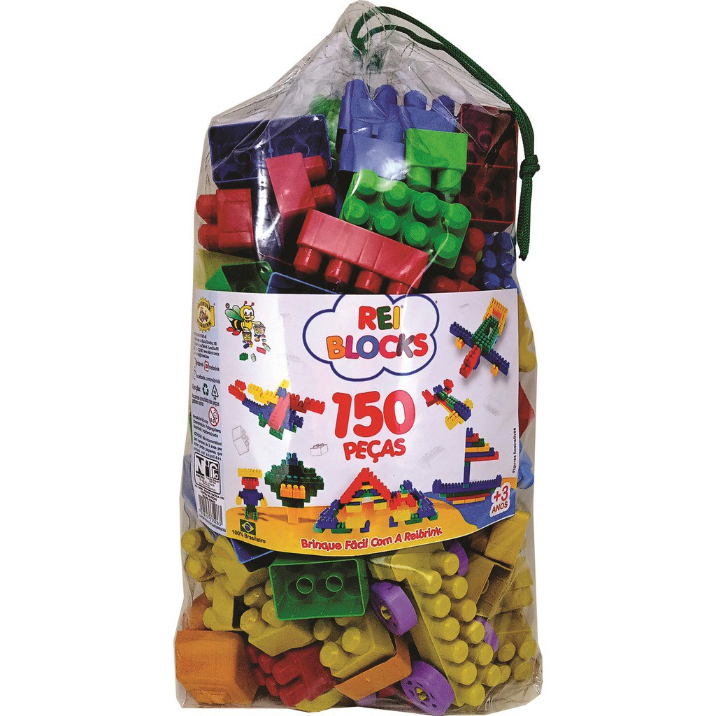 Blocos De Montar Reiblocks 150 Peças