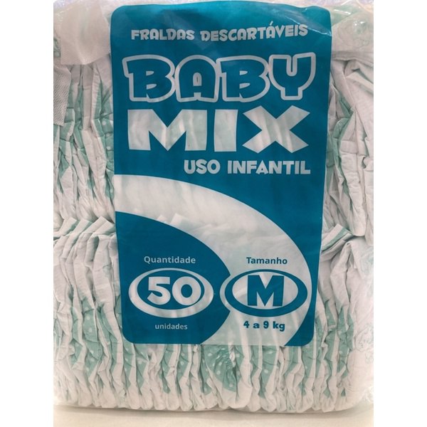 Fralda Baby Mix 2ºLinha Pacotão