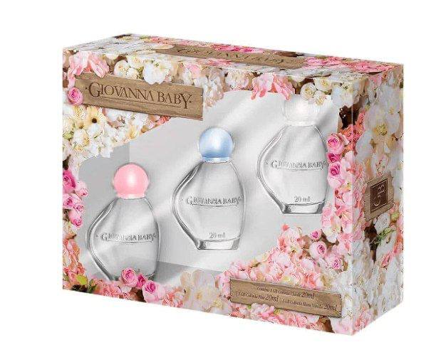 Kit Giovanna Baby Mini Colonias 20ml 3 Unidades