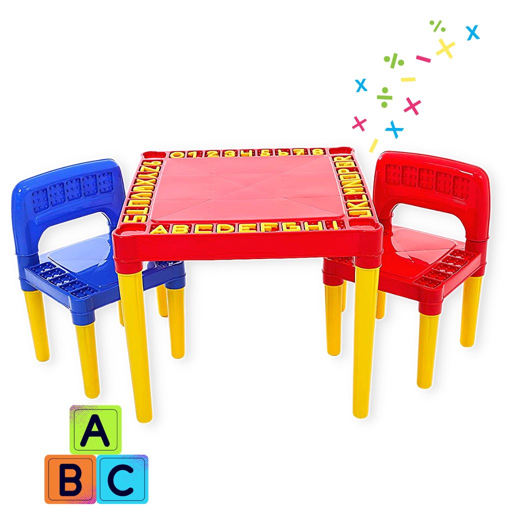 Mesa Didática e Cadeira Educativa Para Crianças