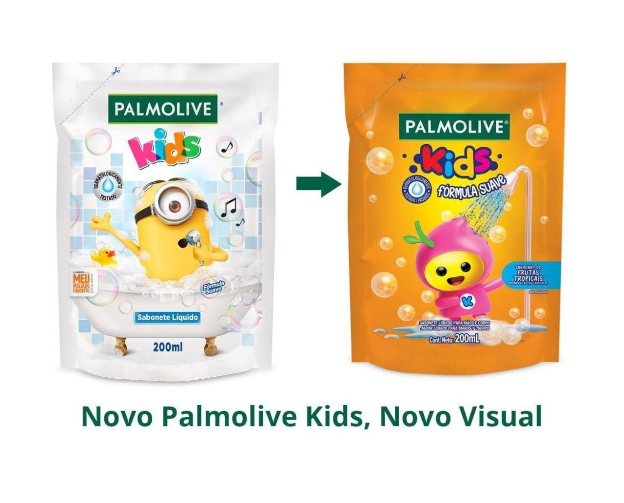 Refil Sabonete Líquido Infantil Palmolive Kids 200ml