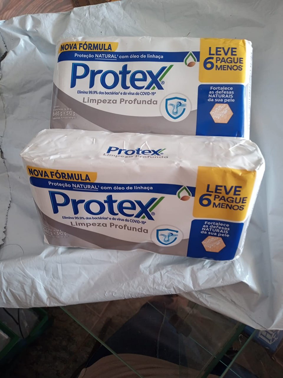 Sabonete em Barra Protex Limpeza Profunda 85g 6 unidades