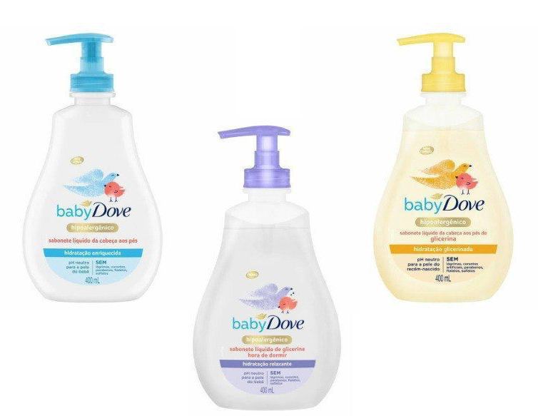 Sabonete Líquido Dove Baby 400ml