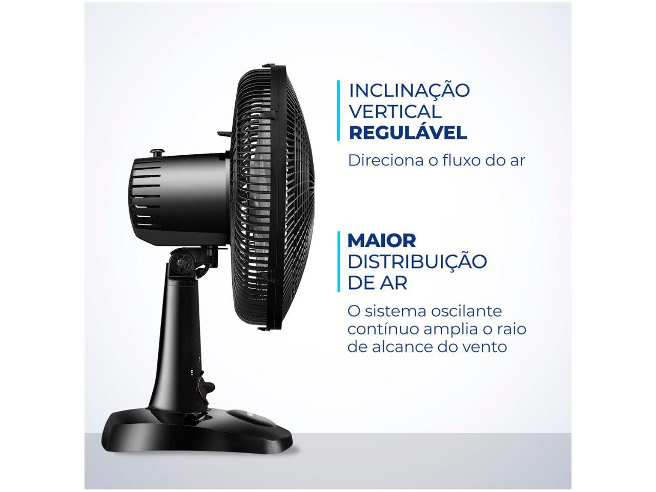 Ventilador de Mesa Mondial Super Power VSP-30-B - 30cm 3 Velocidades